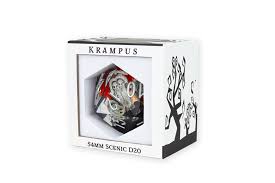 D20 - Krampus - 54mm Snowglobe